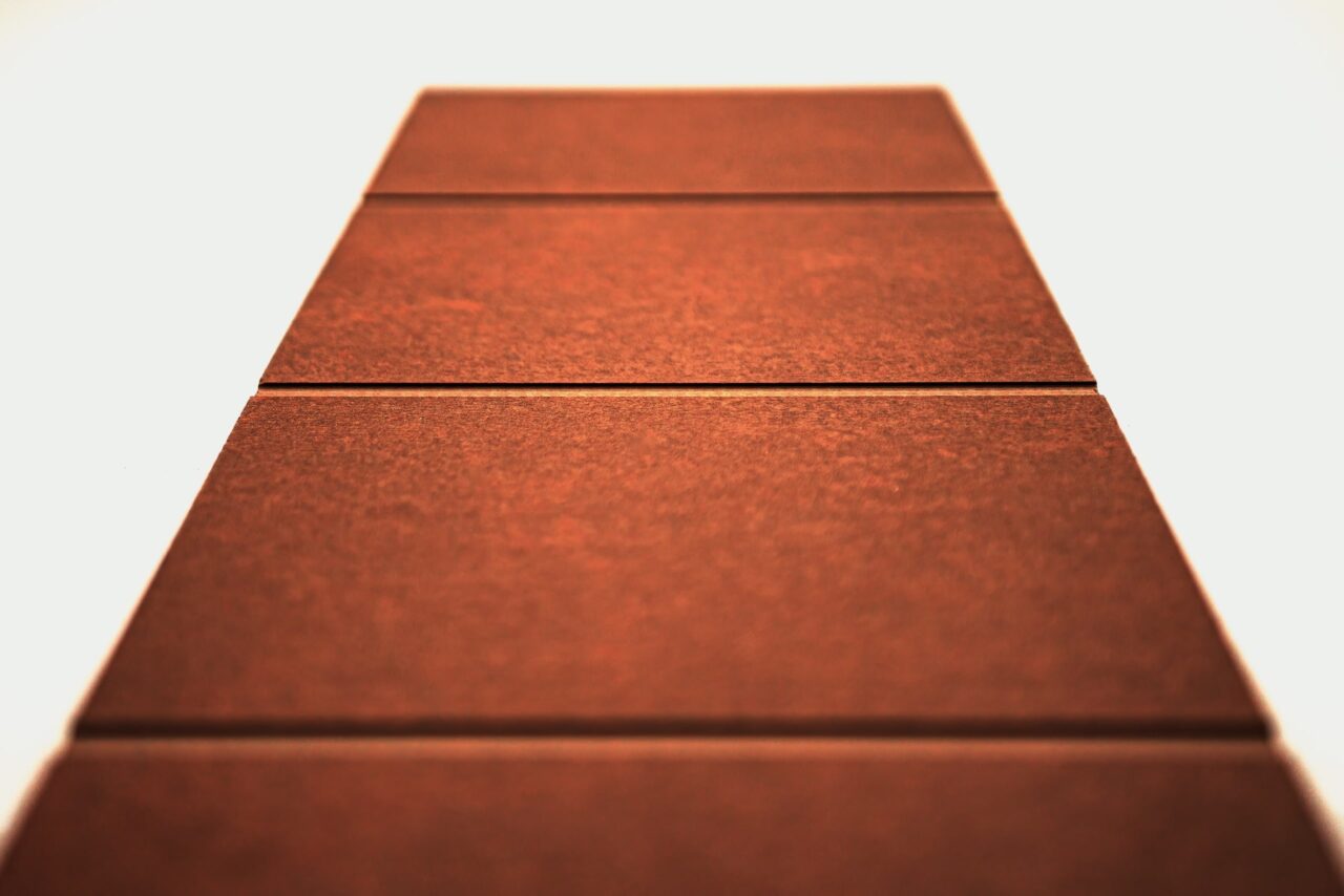 061 Terracotta Stripes